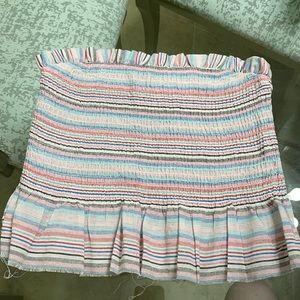 Cotton Candy LA strapless top